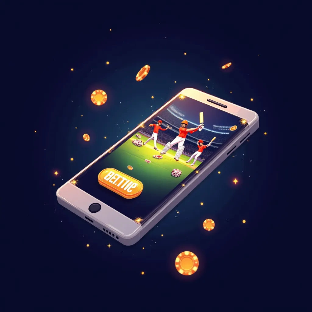 profit777 mobile app showcase illustration